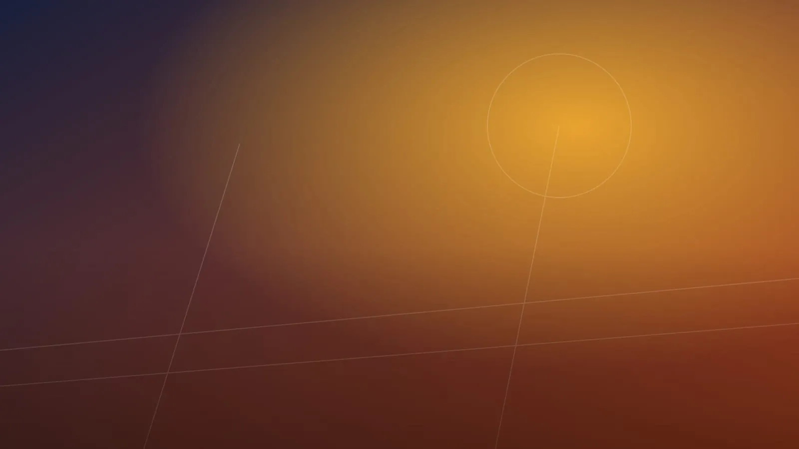 Transmission pylons silhouetted against a dawn sky